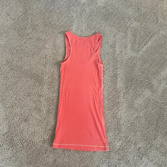 American Eagle • Peach Ribbed Tank Top - Picture 4 of 4